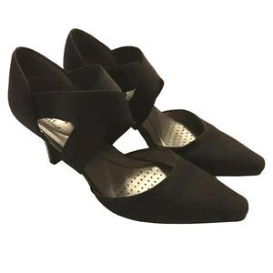 Life Stride Black Pumps High Heels - Women's Size 6M (Soft System Kelli)